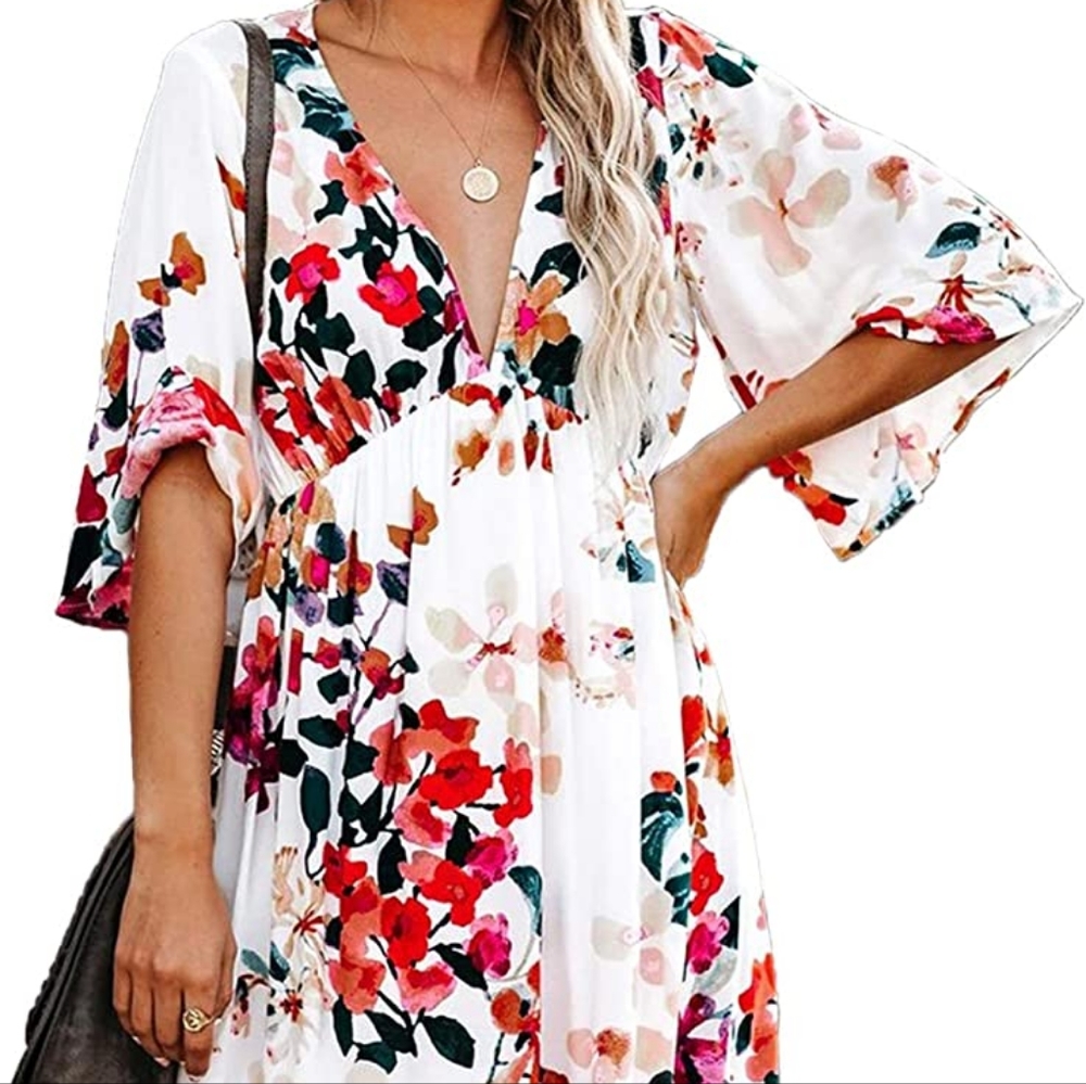 Love Stitch floral dress